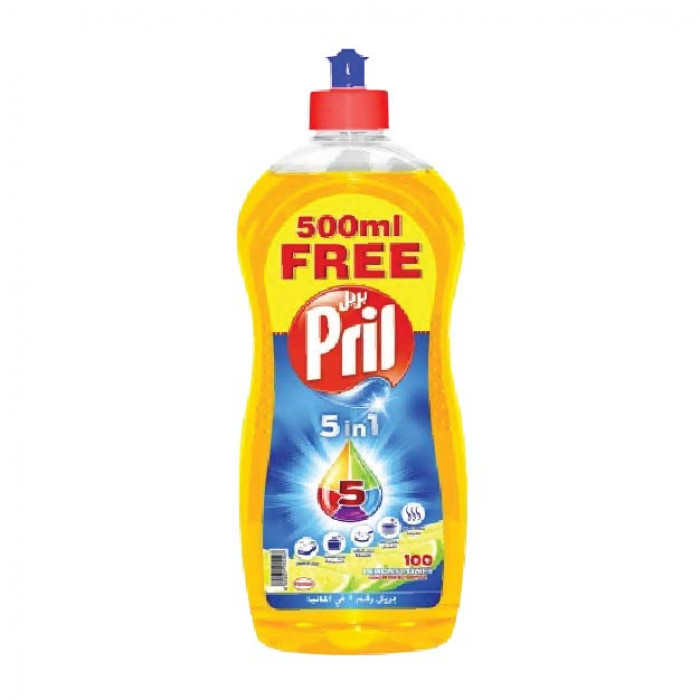 PRIL DISH WASH 1LTR+500ml